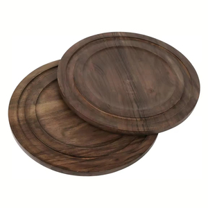 Nouveau design attrayant à la mode ENSEMBLE de 4 plateaux de service en bois pour la maison, l'hôtel et le restaurant disponibles à la taille personnalisée - Product Image 3