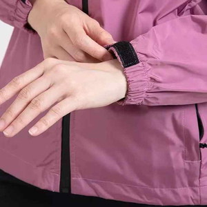 เสื้อแจ็คเก็ตกันลมผู้หญิงสุดหรูทันสมัย กันน้ำ แห้งเร็ว พร้อมโลโก้สั่งทำได้ - Product Image 5