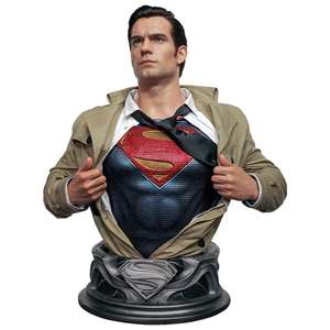 Personnalisé DC Super Man Taille Réelle Résine Buste Poitrine Statue Superhero Figure Sculpture pour La Décoration de La Maison - Product Image 2