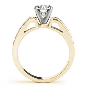 Anillo de Compromiso de Oro Amarillo de 14K con Diamante Corte Princesa de 1.00ct - Product Image 2