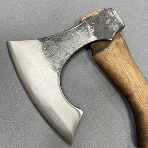 T10ZC esterno Hickory legno manico ascia di sopravvivenza tattica europeo vichia ascia 1055 acciaio al carbonio Tomahawk accetta per gli uomini - Product Image 5