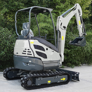 Mini-excavatrice sur chenilles 1-2 tonnes avec pompe hydraulique et engrenages haute performance, moteur EPA, livraison gratuite - Product Image 5