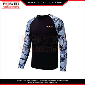 Manches longues Imperméable Sublimation UPF50 + Performance Chemises Polyester Sun Waders Porter Des Vêtements Chemise De Pêche - Product Image 4