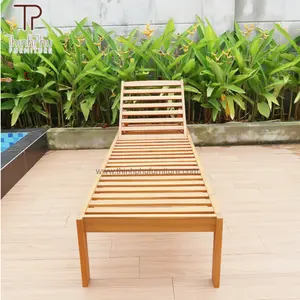 Высококачественный пляжный шезлонг, шезлонг, кровать-садовая мебель-мебель из ротанга, вьетнамская фабрика