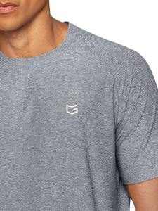 T-shirt en coton respirant pour homme et femme, manches courtes, été, fitness et sport, confortable, vêtements décontractés - Product Image 4