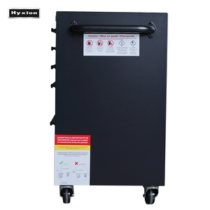 Hyxion Nhà Máy Thép Không Gỉ <span class=keywords><strong>24</strong></span> Inch 5 Ngăn Kéo Công Cụ Tủ Màu Đen Sơn Bột Kim Loại Lưu Trữ Công Cụ Ngực - Product Image 2