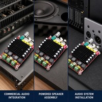 TDA7498 14-34V D Sınıfı 2x100W Stereo Amplifikatör Kartı Ev Sinema Ses Sistemi Toptan OEM Hoparlör Üreticisi Montajcı