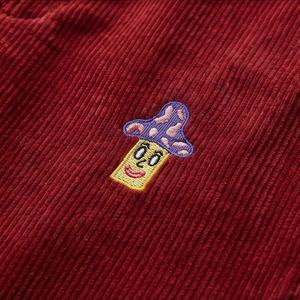 กางเกงผ้าลูกฟูกสไตล์วินเทจ ตกแต่งด้วยแพทช์  เหมาะสำหรับลุคแฟชั่นเรโทรลำลอง ทนทาน คุณภาพพรีเมียม - Product Image 5