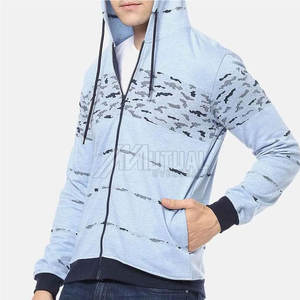 Sudaderas con capucha para hombre hechas en fábrica a prueba de viento para venta en línea Sudaderas con capucha para hombre de algodón de la mejor calidad en existencias - Product Image 2