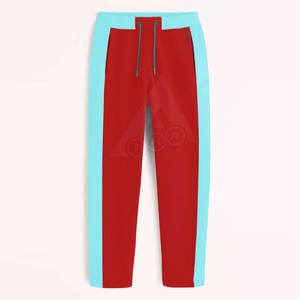 Pantalón de chándal de algodón de alta calidad informal unisex, pantalón de chándal ligero con logotipo personalizado estampado, de lona caliente para hombre, liso, teñido - Product Image 1