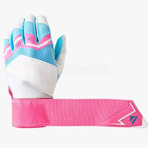 Gants de baseball haute performance pour jeunes, en cuir PU souple, pour le frappeur, commandes en gros - Product Image 4