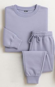 Nuevo conjunto de suéter para mujer, chándal de alta calidad para mujer con logotipo personalizado, Sudadera ligera personalizada y pantalones de chándal para mujer - Product Image 5