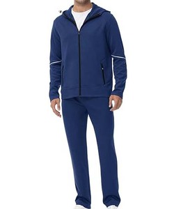 Ensemble deux pièces dernier style personnalisé survêtement jogging respirant délavé à l'acide pour hommes, 100% coton - Product Image 6
