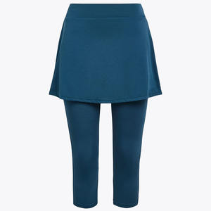 Falda Deportiva Informal de Alta Calidad, Transpirable, Ligera, para Tenis, Otoño, Cintura Deportiva, Secado Rápido, Absorbe la Humedad, Color Sólido - Product Image 2