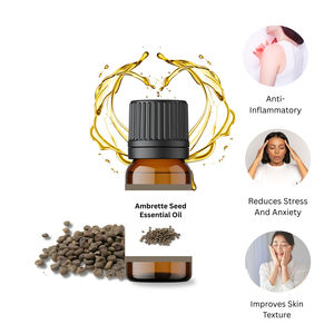 Mayorista Natural Ambrette Seed Essential Oil 100% Natural Bulk Proveedor de Ambrette Seed Oil OEM/ODM Certified - Product Image 3