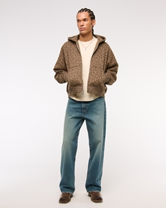 Sudadera con Capucha Personalizada para Hombre, Invierno, 360G, Gruesa, Extra Grande, Doble Cremallera, Color Sólido, 100% Algodón, Tela de Felpa de Alta Calidad, Secado Rápido - Product Image 5