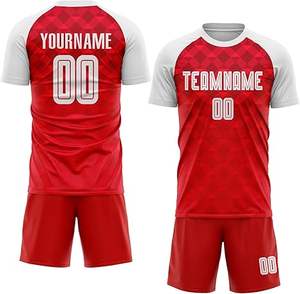 2026 personalizado hombres uniforme de fútbol Elite calidad Jersey y pantalones cortos profesional equipo de fútbol a granel OEM proveedor de fábrica - Product Image 3