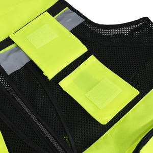 Custom Waterproof Workwear <b>Vest</b> Professional Industrial Uniform Outdoor Construction Safety <b>Reflective</b> Utility <b>Vest</b> - Product Image 3