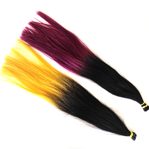 Extensions de cheveux itip vietnamiennes 100% cheveux crus qualité naturelle Remy kératine itip ruban dans l'extension de cheveux en gros initips crépus - Product Image 3