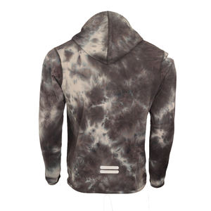 2025 nouveauté personnalisé hommes lourd Vintage lavage à capuche col montant polaire veste grande taille fermeture éclair avant réversible pour l'hiver - Product Image 5