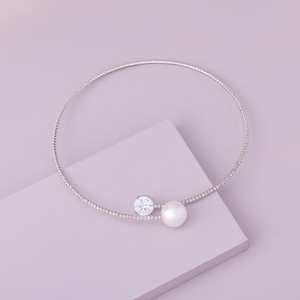 Trendy Zinc Alloy Necklace 189481 Diamond Studded <b>Rope</b> <b>Chain</b> Religious Geometric Number-shaped Patterns for Wedding Party Gift - Product Image 1