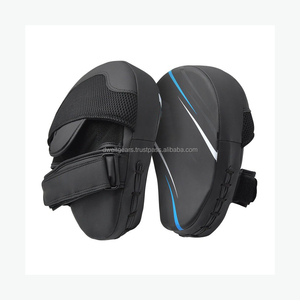 High Quality Boxing <b>Focus</b> <b>Pads</b> Custom Logo Leather Mitts MMA Muay Thai Training Punch <b>Pads</b> Supplier - Product Image 1