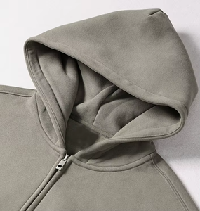 Sweat-shirt unisexe de haute qualité personnalisé avec strass, en tissu French Terry 280 g/m², pour la course à pied et l'entraînement, couleurs unies verticales - Product Image 3