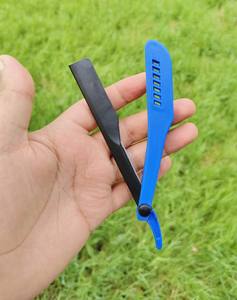 Haute qualité turc barbier rasoir droit en acier inoxydable Double couleur hommes toilettage coupe gorge barbier rasoir de haute qualité - Product Image 2