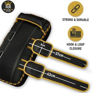 <b>Kick</b> <b>Shield</b> Customizable Logo and Size <b>Kick</b> Pad for <b>Kick</b> Boxing Training and Muay Thai Training Specialized <b>Kick</b> Pad - Product Image 2