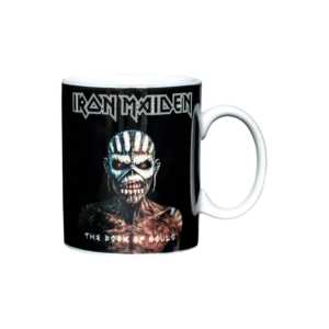 Taza de diseño exclusivo de Iron Maiden con el libro de las almas para regalos - Product Image 2