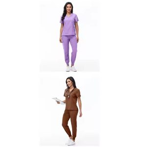 Nuevos juegos de uniformes de enfermera, uniformes aptos para mujeres y hombres, uniformes médicos elegantes para hombres y mujeres - Product Image 6
