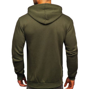 Sudadera con capucha lisa con logotipo personalizado para hombre, ropa de calle de gran tamaño, Jersey OEM, sudadera de lana, diseño personalizado, impresión bordada a granel - Product Image 3