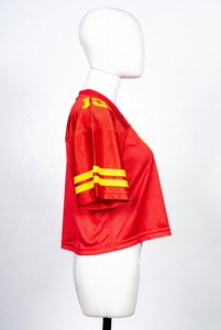 เสื้อบาสเก็ตบอลชายรุ่นใหม่ ผ้าโพลีเอสเตอร์ 100% ระบายอากาศได้ดี น้ำหนักเบา แห้งเร็ว รับสกรีนโลโก้ ชุดกีฬา ผลิตแบบ OEM - Product Image 5