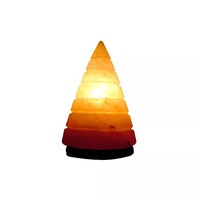 Lampe de nuit USB miniature de haute qualité en sel de l'Himalaya naturel, sculptée à la main, style bol champignon, personnalisable, vente en gros Noël 2024