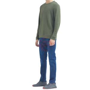 Sudadera de Forro Polar 100% Algodón Orgánico para Hombre, con Logotipo Personalizado, Tejido Sólido, MOQ Bajo, OEM ODM, Estampada, Cálida para Invierno, Directo de Fábrica - Product Image 4