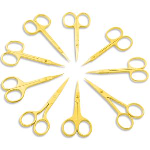 Recién llegado, tijeras de belleza de acero inoxidable de gran calidad, 3,5mm de espesor, embalaje recto personalizado para tijeras para cutículas de uñas - Product Image 4