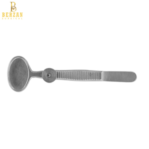 Pinzas oftalmológicas de acero, instrumentos quirúrgicos de acero, ovalados, 20mm x 10mm, 3,5 - Product Image 4