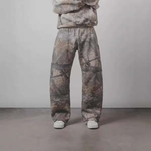 Vente en gros de pantalons de survêtement délavés à l'acide pantalons de survêtement pour hommes de haute qualité avec poches pantalon de survêtement avec logo personnalisé pour hommes - Product Image 1