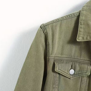 Vente en gros veste en jean de haute qualité pour hommes veste en jean surdimensionnée personnalisée veste en jean pour hommes livraison directe - Product Image 3