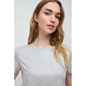 Camiseta Casual de Cuello Redondo con Tela Brillante, 100% Poliéster - Product Image 3