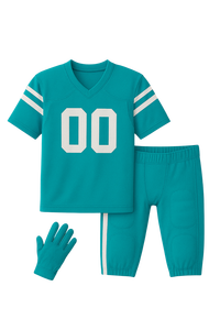 Ensemble de maillots de football américain à broderies professionnelles tendance, personnalisable, à séchage rapide, respirant, uniforme d'équipe - Product Image 5