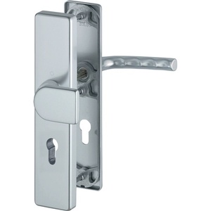 Schutzgarnitur Birmingham 78G/2222A/2440/1117 Aluminium F1 92 mm 67-72 mm HOPPE Catégorie de produit : Revêtements de fixation pour étagères - Product Image 1