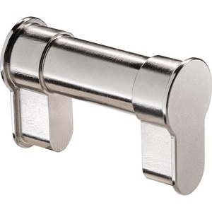 Nickel-Plated Universal <b>Dummy</b> Cylinder 153215 for Doors 50-76 mm Thick - Product Image 1