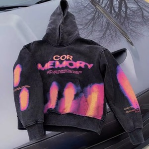 Dernière conception personnalisée 100% coton hommes Hoodies Solid Pattern Street Style pour l'hiver Offre Spéciale au Pakistan! - Product Image 2