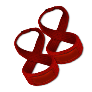 Sangles de musculation robustes en forme de huit, qualité supérieure, entraînement en salle de sport, coton/polyester et néoprène rembourrés - Product Image 3