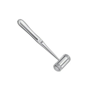 Martillo Quirúrgico de 190 mm (7.12 pulgadas) con Cabeza de Acero Inoxidable 410 de 25 mm, 218 g/155 g, Cabezas de Nailon, Martillo Manual para Huesos, Uso Dental y Ortopédico - Product Image 2