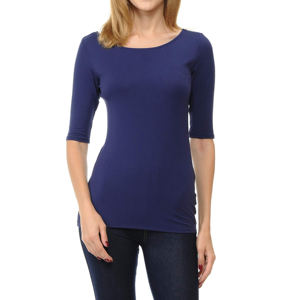 Camisetas de Mujer Cómodas y de Alta Calidad, Ajuste Delgado, Ideales para el Verano, Camisetas de Mujer OEM en Venta, MOQ Bajo - Product Image 4