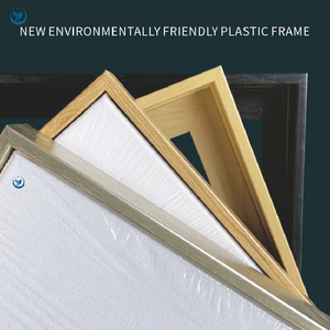 Elegant <strong>L</strong>-<strong>Shaped</strong> Plastic Floating <strong>Frame</strong> for Home Decor Stylish Painting <strong>Frame</strong> for Oil Canvas and Wall Art Pictures - Product Image 2