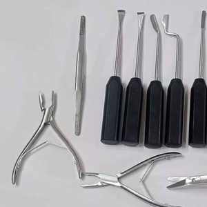 Ensemble d'instruments de rhinoplastie en acier inoxydable de haute qualité, argenté, outils de chirurgie plastique nasale manuels, qualité chirurgicale - Product Image 5