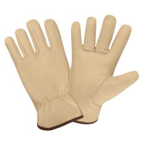 Gants de sécurité en cuir lisse JNM SAFETY, anti-vibration, antistatiques, durables, épaisseur 11 oz, respirants, antidérapants pour - Product Image 1